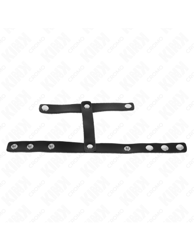 KINK ANILLO PENE Y CORREA DIVISORA DE BOLAS CUERO AJUSTABLE