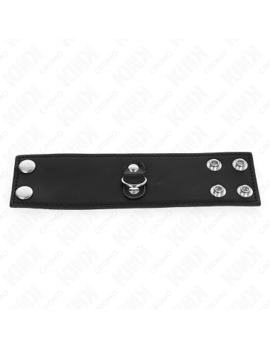 KINK ANILLO PENE CUERO CON CIERRE A PRESIAN 18 X 5 CM