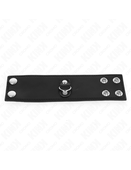 KINK ANILLO PENE CUERO CON CIERRE A PRESIAN 18 X 5 CM