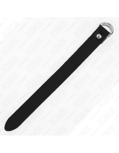 KINK ANILLO PENE CUERO CON CIERRE A PRESIAN 22 X 2 CM