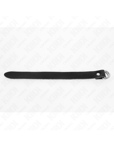 KINK ANILLO PENE CUERO CON CIERRE A PRESIAN 22 X 2 CM