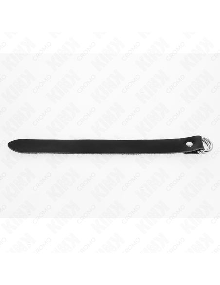 KINK ANILLO PENE CUERO CON CIERRE A PRESIAN 22 X 2 CM