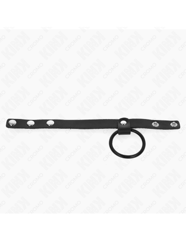 KINK ANILLO PENE SILICONA 38 CM Y DIVISOR DE BOLAS CUERO 22 X 15 CM