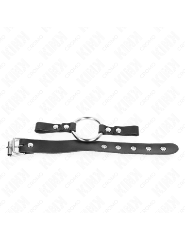 KINK ANILLO PENE POLIPIEL CON CIERRE DE HEBILLA 22 X 2 CM CON ANILLO METAL 4 CM