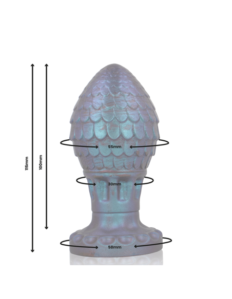 EPIC VRAKOS PLUG ANAL HUEVO DRAGON TALLA M
