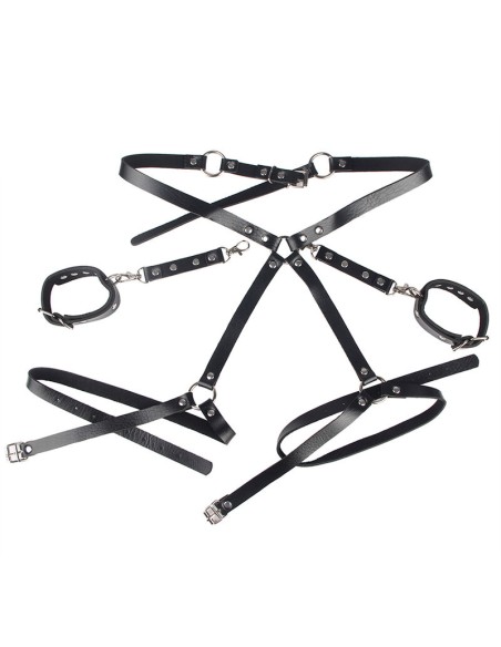 SUBBLIME 953690 ESPOSAS CON CINTURAN BONDAGE NEGRO TALLA ANICA