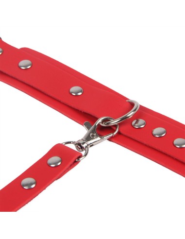 SUBBLIME 953706 ESPOSAS CON CINTURAN BONDAGE ROJO TALLA ANICA