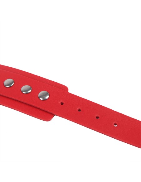 SUBBLIME 953706 ESPOSAS CON CINTURAN BONDAGE ROJO TALLA ANICA