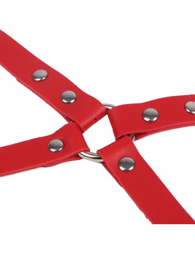 SUBBLIME 953706 ESPOSAS CON CINTURAN BONDAGE ROJO TALLA ANICA