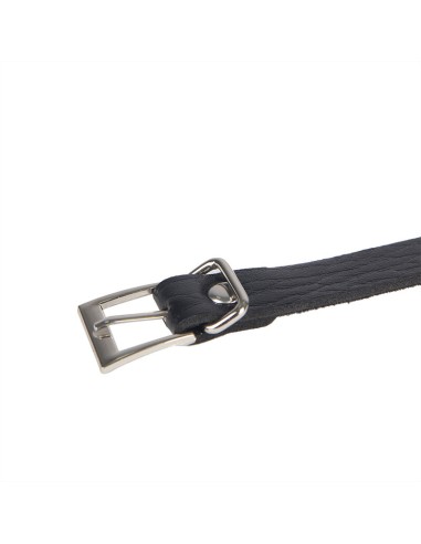 SUBBLIME 953713 CINTURAN DE BONDAGE PUNK HEBILLA METAL NEGRO TALLA ANICA