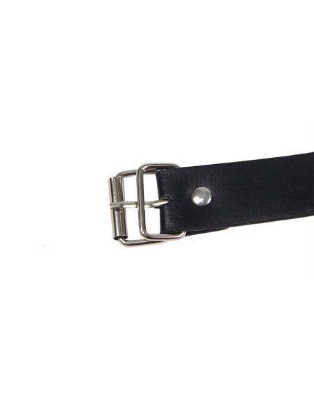 SUBBLIME 953720 PINZAS PARA EL PECHO CON CORREA DE CUERO BONDAGE NEGRO TALLA ANICA
