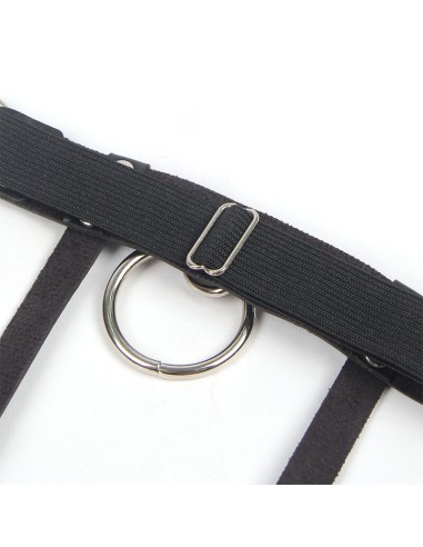 SUBBLIME 953744 LIGA PUNK DE CUERO AJUSTABLE NEGRO TALLA ANICA