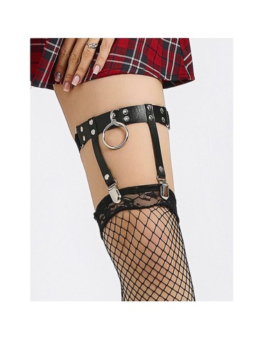 SUBBLIME 953744 LIGA PUNK DE CUERO AJUSTABLE NEGRO TALLA ANICA