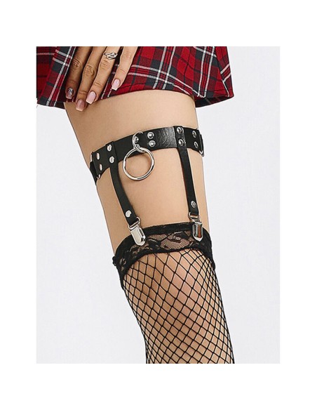 SUBBLIME 953744 LIGA PUNK DE CUERO AJUSTABLE NEGRO TALLA ANICA