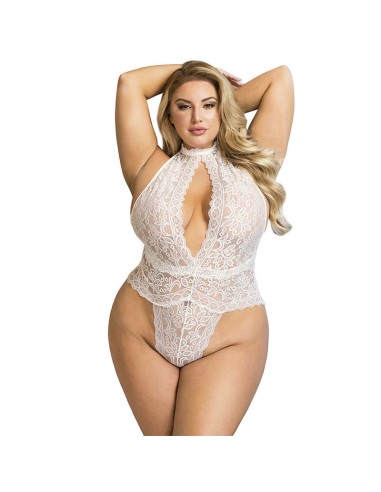 SUBBLIME 953850 BODY DE ENCAJE BLANCO S M