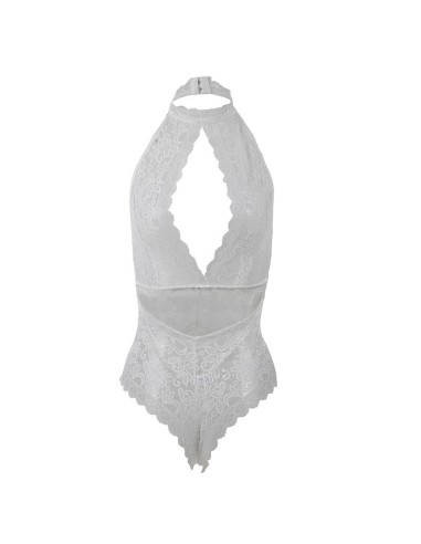 SUBBLIME 953867 BODY DE ENCAJE BLANCO L XL