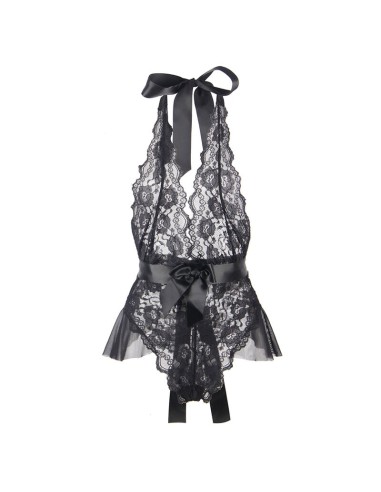 SUBBLIME 930806 BODY SEXY CON VOLANTES NEGRO S M