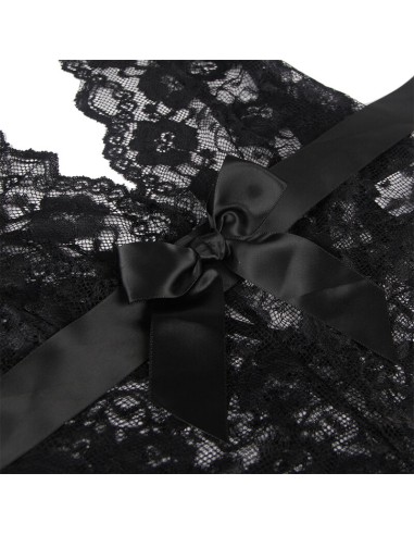 SUBBLIME 930882 BODY SEXY CON VOLANTES NEGRO L XL