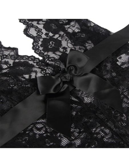 SUBBLIME 930882 BODY SEXY CON VOLANTES NEGRO L XL
