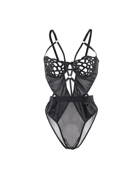SUBBLIME 954055 BODY SEXY DE ENCAJE NEGRO S M
