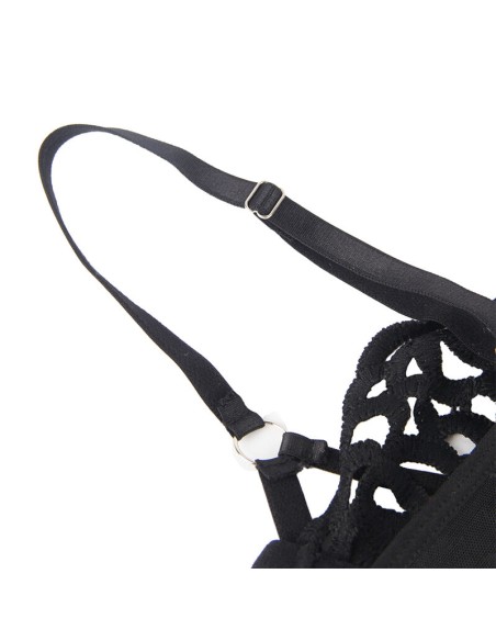 SUBBLIME 954055 BODY SEXY DE ENCAJE NEGRO S M
