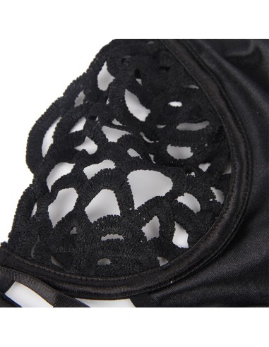SUBBLIME 954055 BODY SEXY DE ENCAJE NEGRO S M