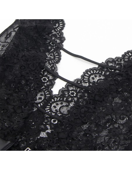 SUBBLIME 954390 BODY SEXY CON LIGUEROS NEGRO L XL