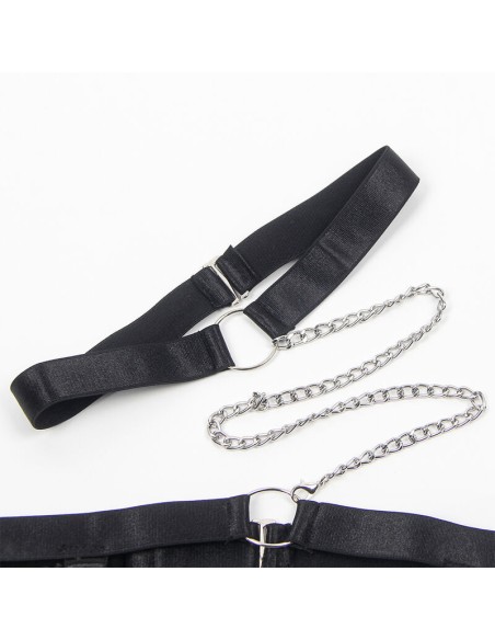 SUBBLIME 954390 BODY SEXY CON LIGUEROS NEGRO L XL