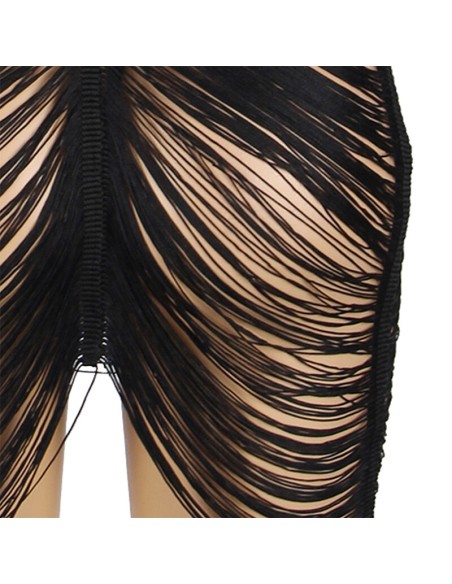 SUBBLIME 954222 VESTIDO DE TIRAS TANGA NEGRO S M