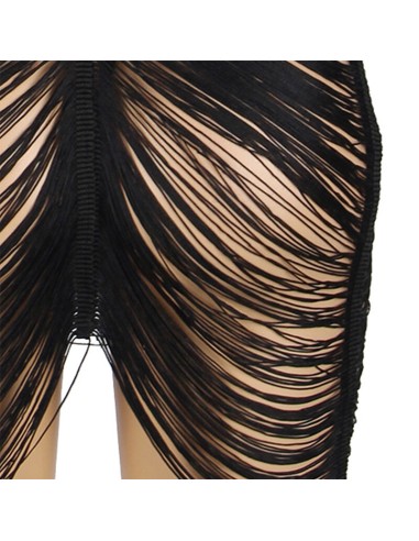 SUBBLIME 954239 VESTIDO DE TIRAS TANGA NEGRO L XL