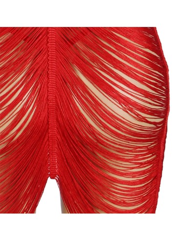 SUBBLIME 954253 VESTIDO DE TIRAS TANGA ROJO L XL