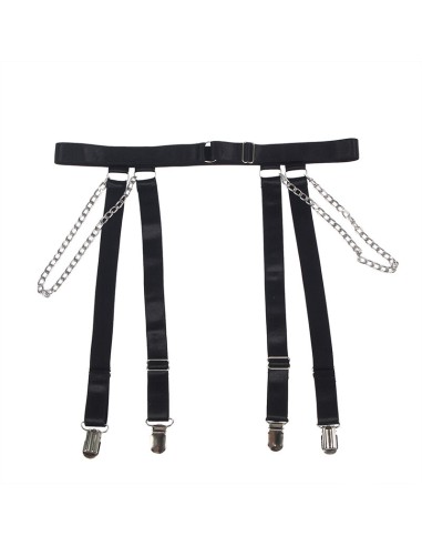 SUBBLIME 954260 BODY CON CADENAS LIGUEROS NEGRO S M
