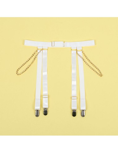 SUBBLIME 954291 BODY CON CADENAS LIGUEROS BLANCO L XL