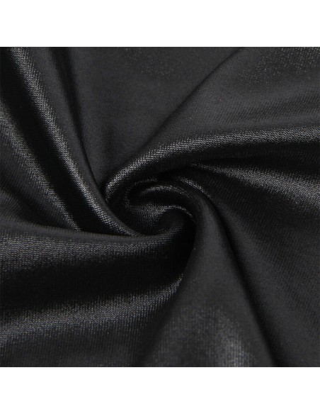 SUBBLIME 954406 VESTIDO BONDAGE DE CUERO NEGRO S M