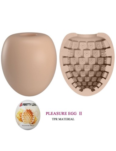 PRETTY LOVE MASTURBADOR MASCULINO HUEVO NATURAL