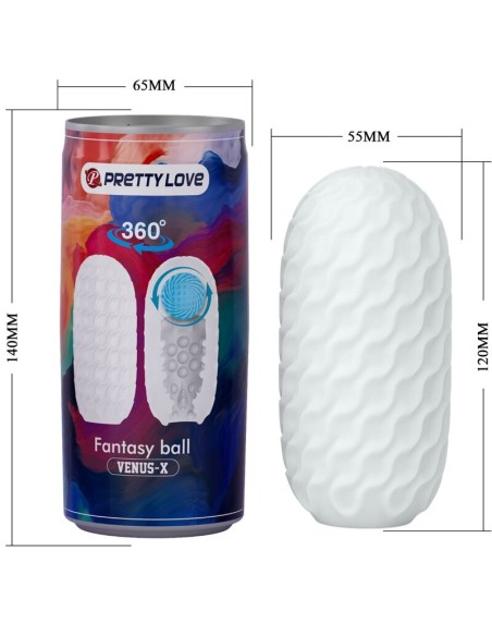 PRETTY LOVE VENUS X MASTURBADOR MASCULINO BLANCO