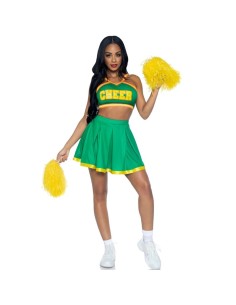 LEG AVENUE DISFRAZ ANIMADORA VERDE M L