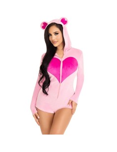 LEG AVENUE BODY OSITO TERCIOPELO ROSA S