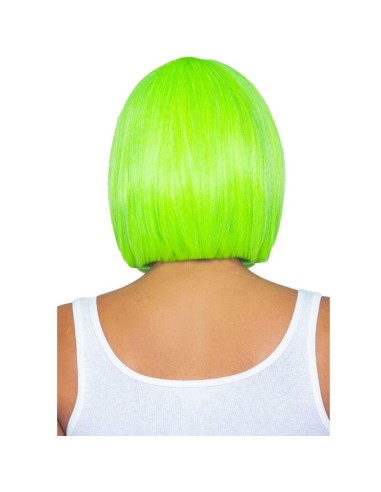 LEG AVENUE PELUCA BOB FLUORESCENTE VERDE NEON