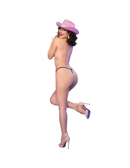 CHILIROSE CR 4836 TANGA KISS ME NEGRO S M