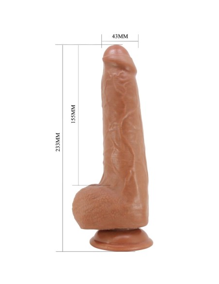 PRETTY LOVE DRACO DILDO REALASTICO 23 CM MODELO 2 NATURAL