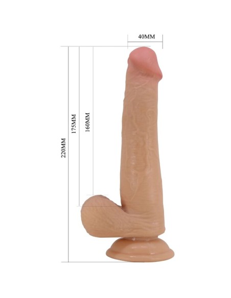 PRETTY LOVE TALLEN DILDO REALASTICO 22 CM NATURAL