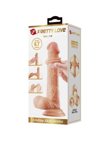 PRETTY LOVE TALLEN DILDO REALASTICO 22 CM NATURAL