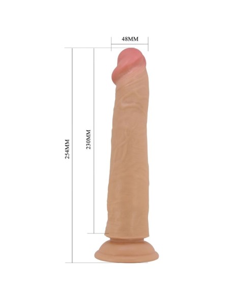PRETTY LOVE SHARIFE DILDO REALASTICO 25 CM NATURAL