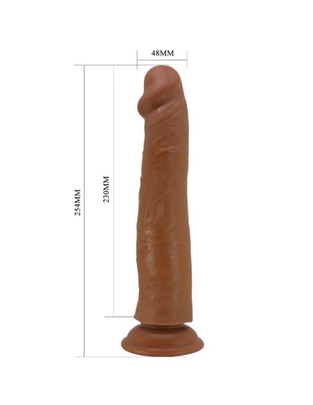 PRETTY LOVE SHARIFE DILDO REALASTICO 25 CM MULATO