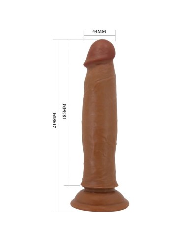PRETTY LOVE KEON DILDO REALASTICO 21 CM MULATO