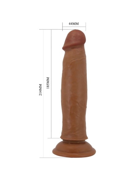 PRETTY LOVE KEON DILDO REALASTICO 21 CM MULATO