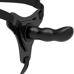 FETISH SUBMISSIVE ARNeS SILICONA NEGRO G SPOT 16CM 2