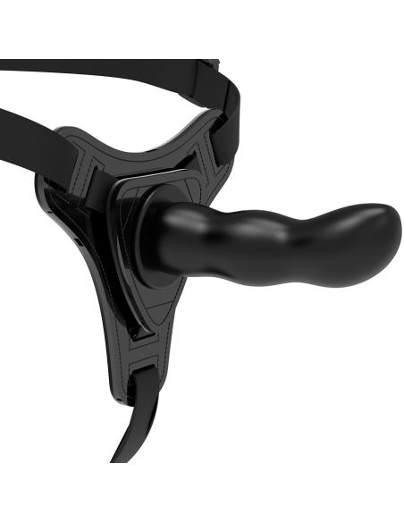 FETISH SUBMISSIVE ARNeS SILICONA NEGRO G SPOT 16CM