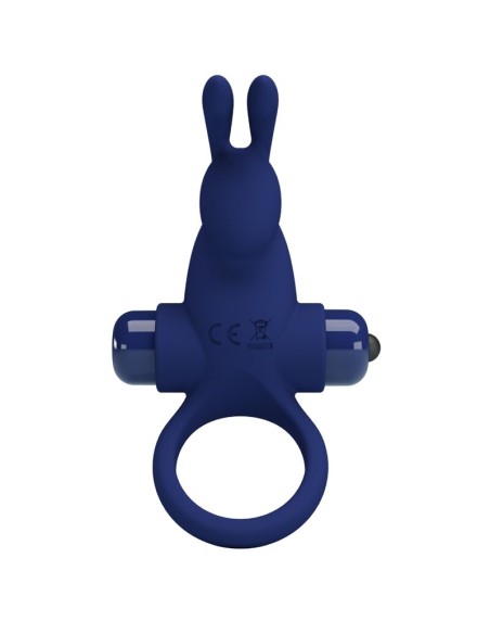 PRETTY LOVE JIRO ANILLO RABBIT CON VIBRACIAN AZUL
